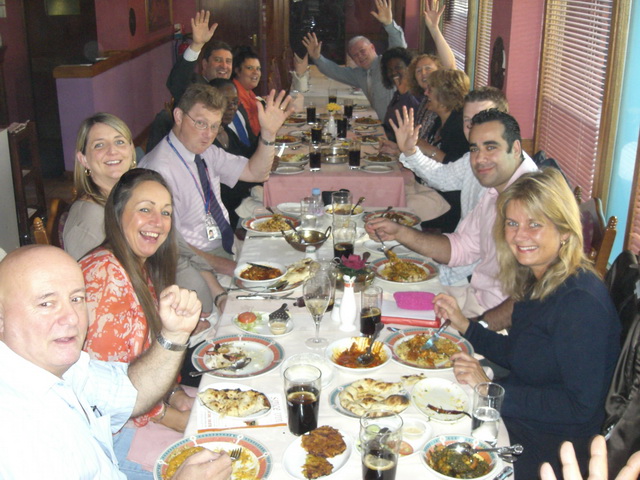 Retirement Dinner with Friends and Collegues